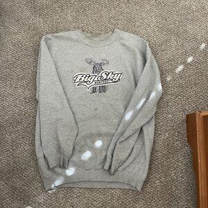 Retro Big Sky Montana Crew